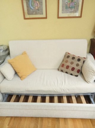 Sofá Cama Blanco