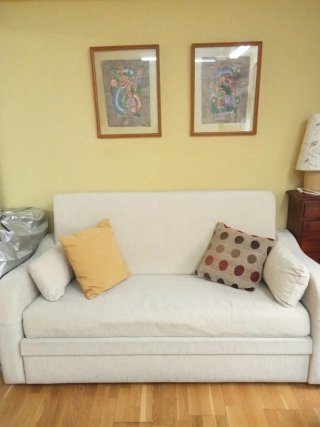 Sofá Cama Blanco