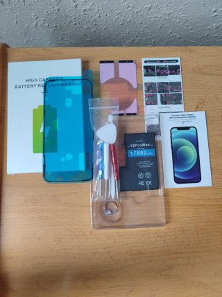 Kit di riparazione batteria iPhone 12 Pro Max