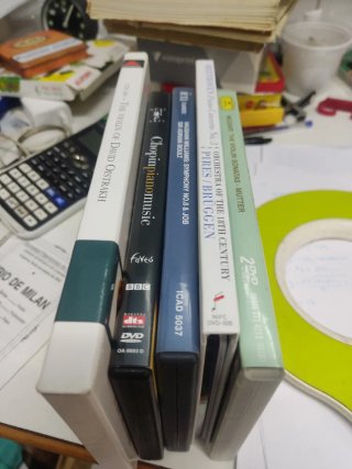 Lote de 5 DVD de Música Clásica