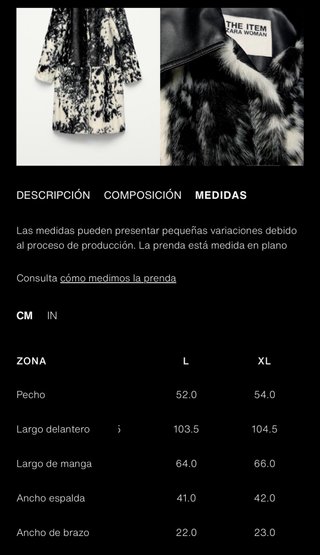 Abrigo estampado animal THE ITEM ZARA WOMAN