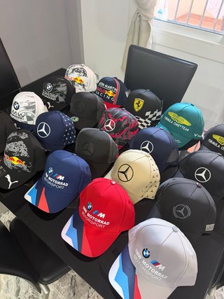 Gorras de Fórmula 1 precio por unidad