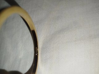 Bracciale Fossil donna in acciaio color oro lucido