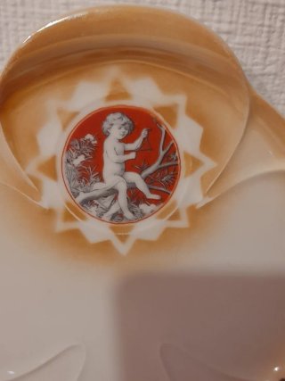 Plato centro de mesa vintage porcelana