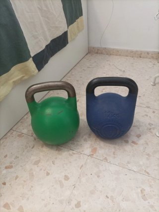 Set de 2 Kettlebells competición