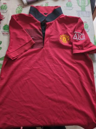 Polo Manchester United Nike Rojo