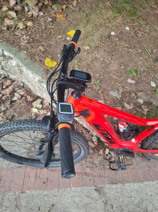 Bicicleta Eléctrica KTM Roja
