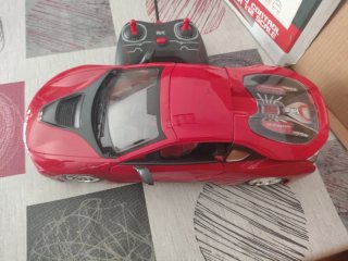 Coche Teledirigido Rojo Escala 1:12