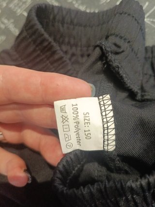 Pantalones Cortos Slipknot Negros talla 10/12 años