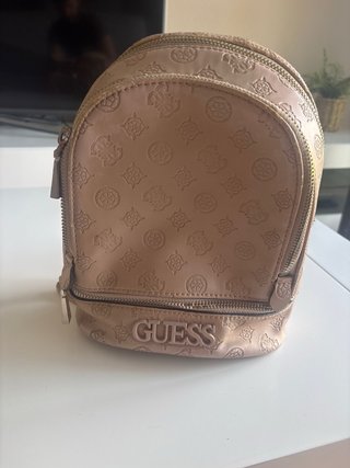 Mochila Guess Beige