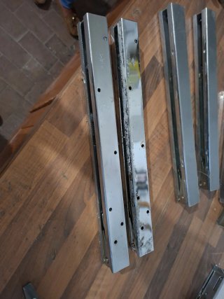 Set de 6 Escuadras Abatibles de Acero