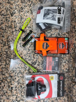 Lote seguridad: herramientas, frontal y 3M