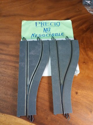 Desvíos de Pista gris Scalextri