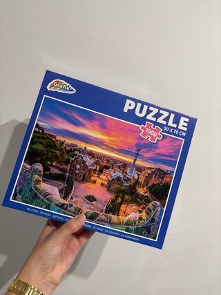 Puzzle 1000 piezas Park Güell Barcelona