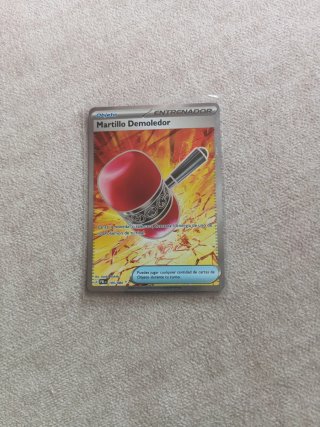 Carta Pokémon Martillo Demoledor Entrenador