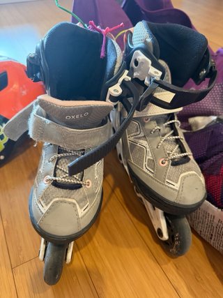 Patines Oxelo 29-32 + Bolsa + Protecciones + Casco