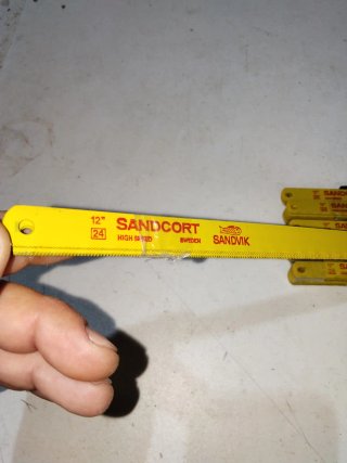 100 Hojas de Sierra Sandvik 12