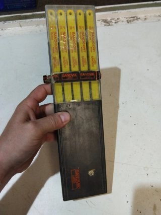 100 Hojas de Sierra Sandvik 12