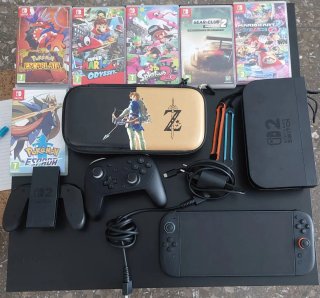 Nintendo Switch con Dock, Mando y 6 Juegos