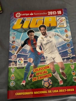Álbum de Cromos Liga Santander 2017-2018