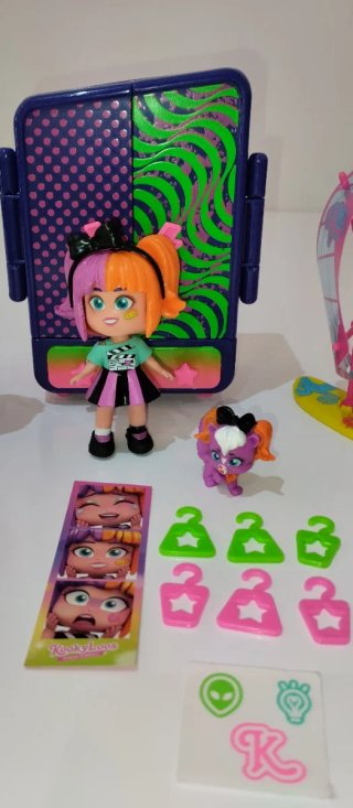 Lote Kookyloos con Armario y Accesorios