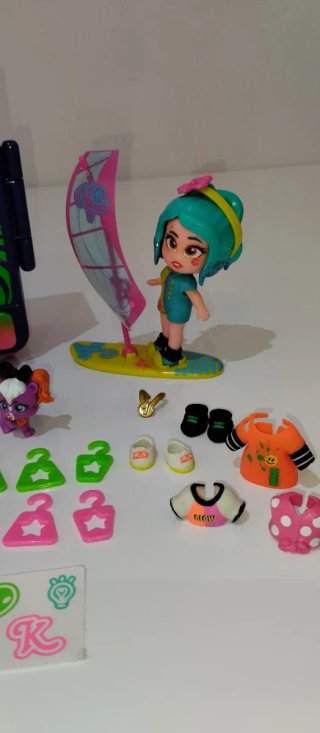Lote Kookyloos con Armario y Accesorios