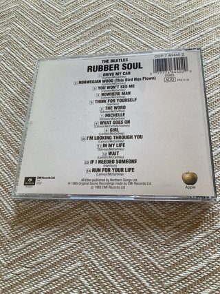 CD Rubber Soul - The Beatles