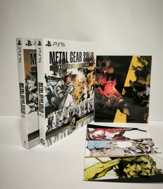 2 Fundas Metal Gear Solid PS5 + 2 Láminas regalo