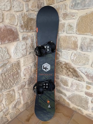 Tabla Snowboard RAD-AIR 164 + Fijaciones