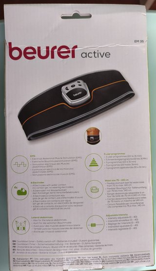 Cinturón Abdominal Beurer EM 35