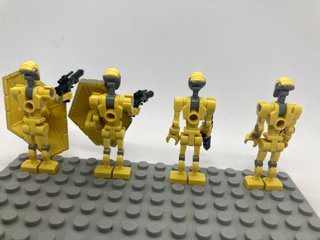 Minifiguras Star Wars droides de batalla