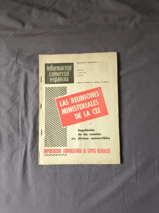 Lote Revistas “Información Comercial Española” – M