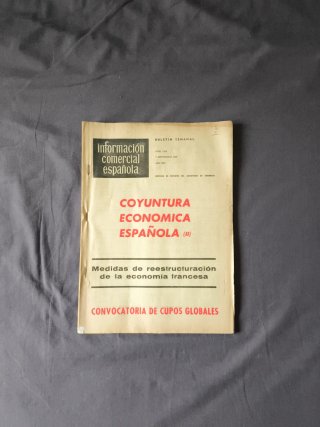 Lote Revistas “Información Comercial Española” – M