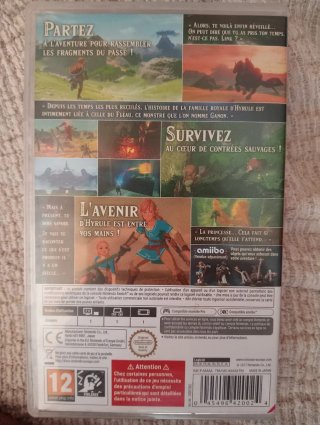 Zelda Breath of the Wild Nintendo Switch