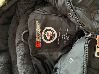 Abrigo Geographical Norway Mujer Negro