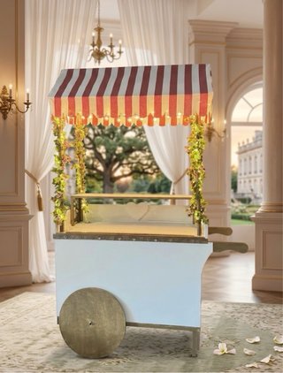 Alquilar carrito de golosinas para bodas,bautizos.