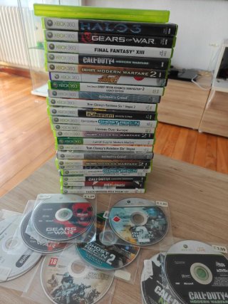 Lote 35 juegos Xbox 360