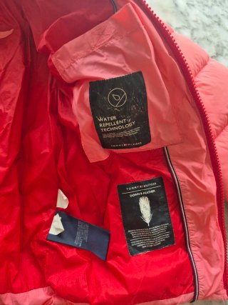 Plumífero Tommy Hilfiger Rosa Talla XS