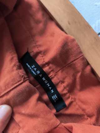 Pantalones Zara Naranja