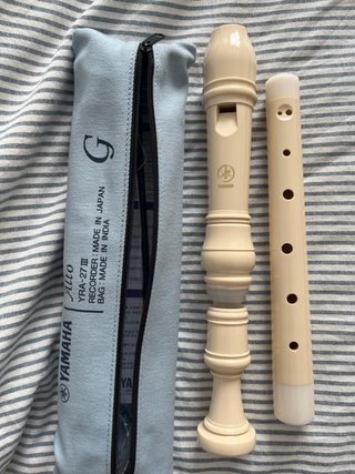 Flautas Barrocas Yamaha Plástico (Alto y Soprano)