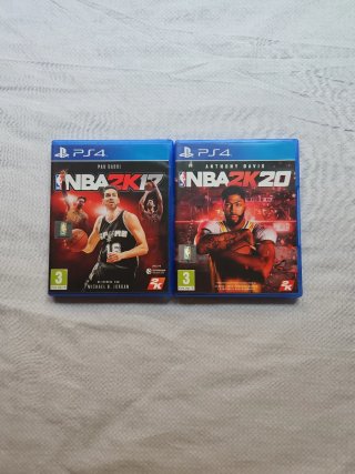 Pack 2 Juegos PS4: NBA 2K17 y NBA 2K20