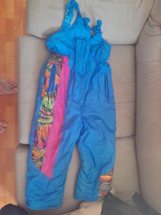 Pantalón de esquí azul talla 6