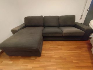 Sofá Kivik 3 plazas con chaiselongue