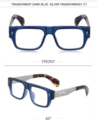 Gafas retro graduadas personalizadas