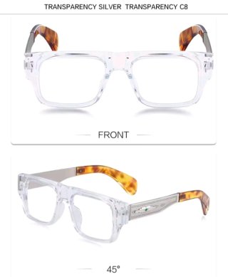 Gafas retro graduadas personalizadas