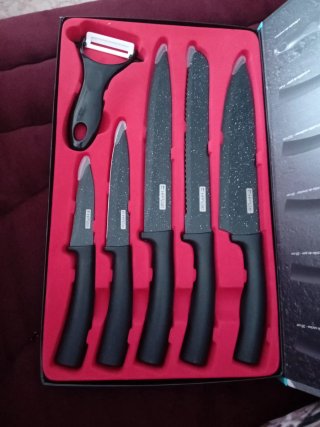 Set de 5 Cuchillos y Pelador Horizon
