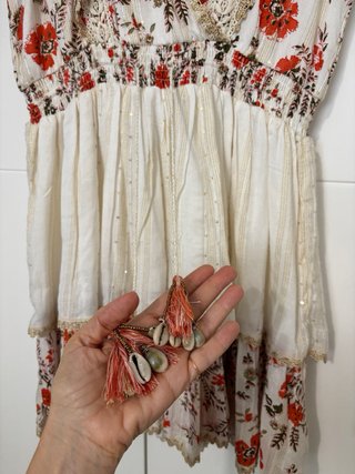 Vestido corto boho ANISA