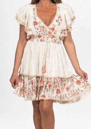 Vestido corto boho ANISA
