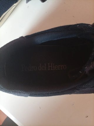 Zapatillas Pedro del Hierro Negras/Gris