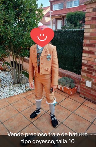 Traje Baturro Goyesco Talla 10
